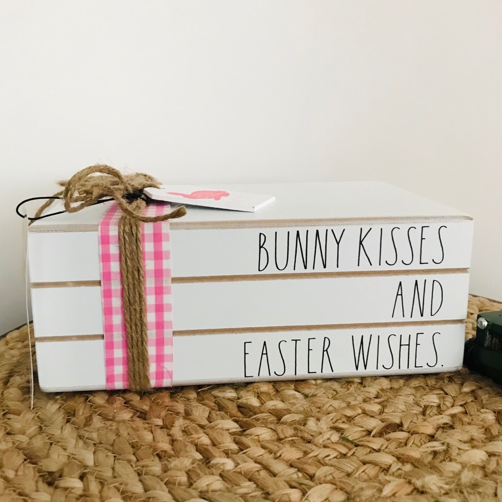 Rae Dunn Book Stack